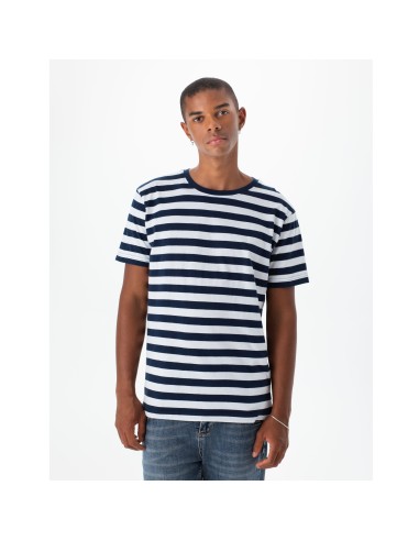 MAN-M109S-Mens Stripy T